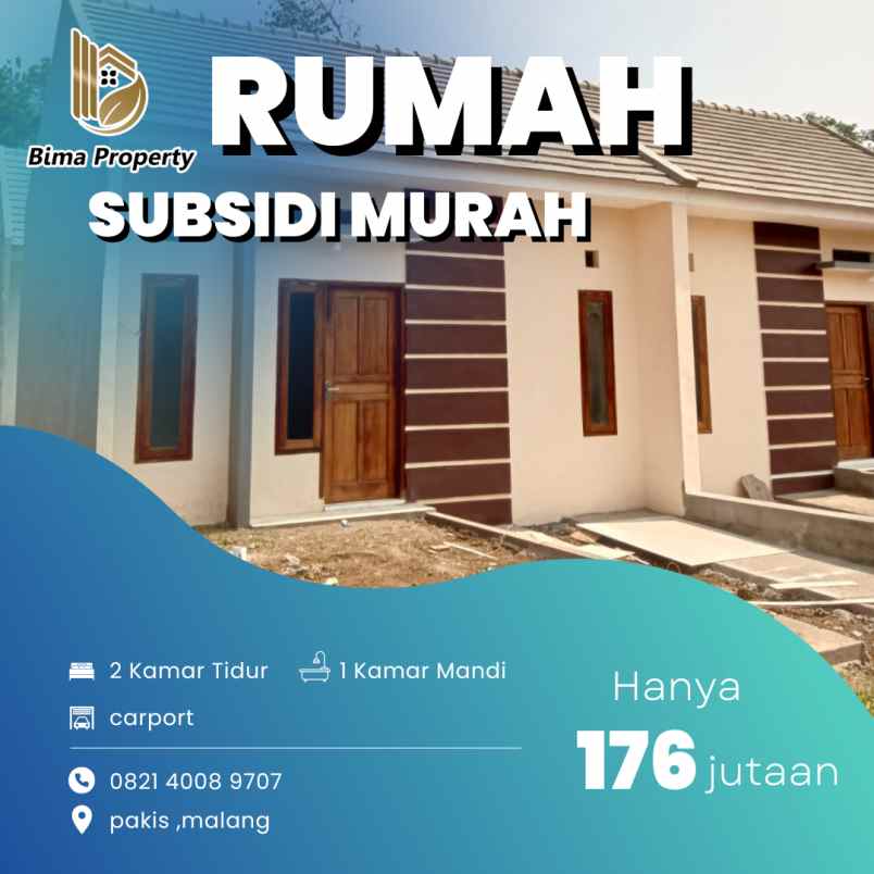 hunian subsidi murah minimalis malang