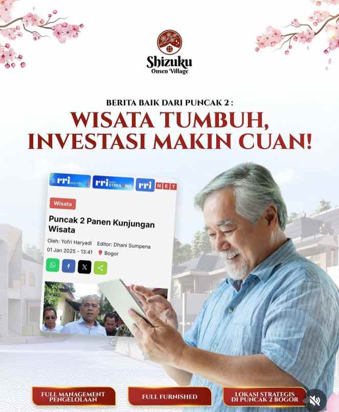 investasi villa premium nuansa jepang di bogor