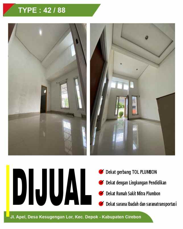 jual cepat rumah di plumbon