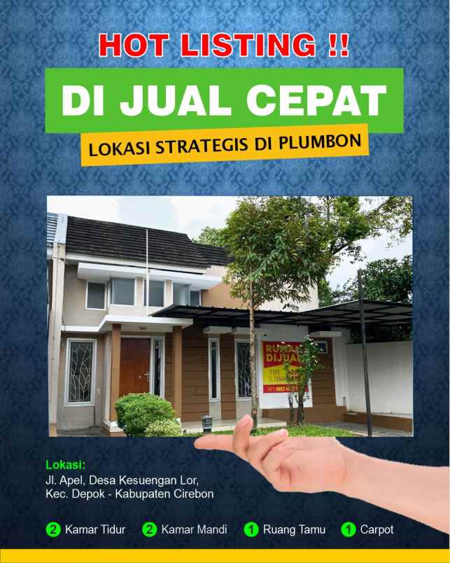 jual cepat rumah di plumbon