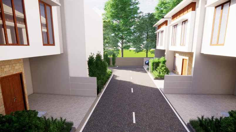 jual rumah baru 2 lantai di ulujami jakarta selatan