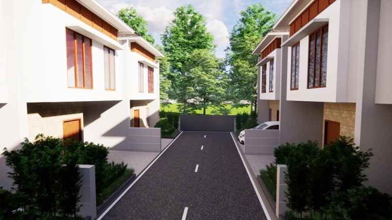 jual rumah baru 2 lantai di ulujami jakarta selatan