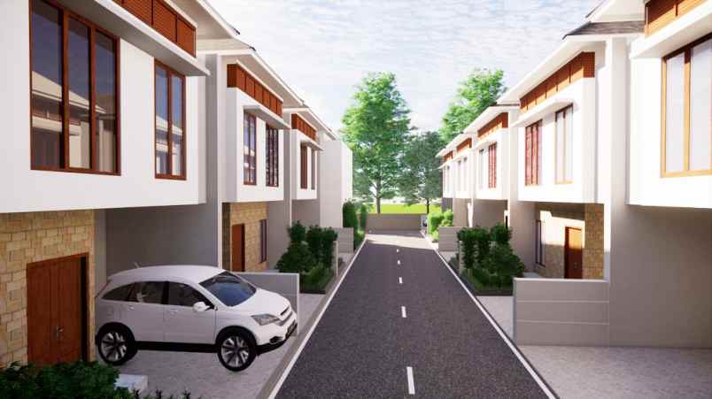 jual rumah baru 2 lantai di ulujami jakarta selatan