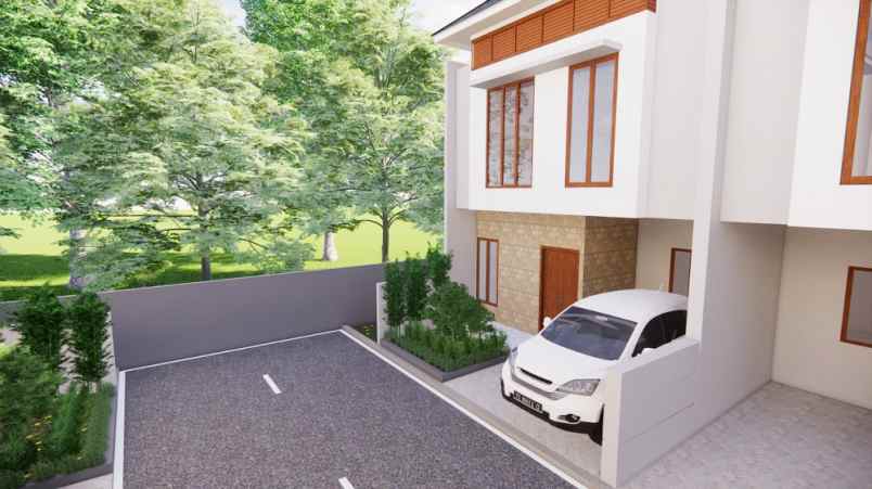 jual rumah baru 2 lantai di ulujami jakarta selatan