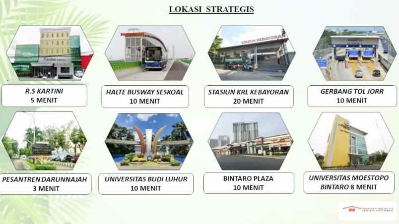 jual rumah baru 2 lantai di ulujami jakarta selatan