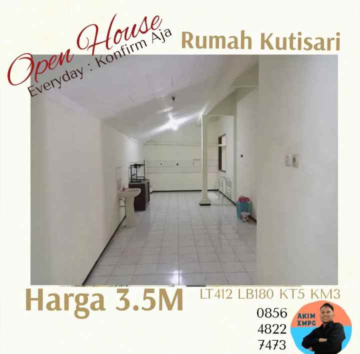 jual rumah murah kutisari kendangsari tenggilis