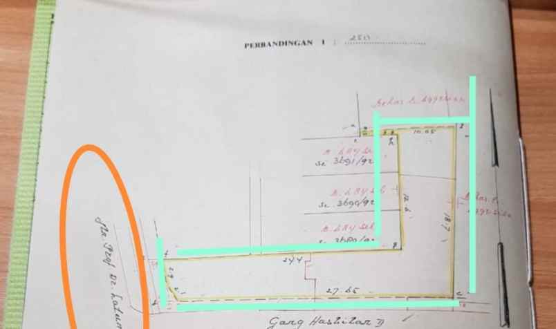 kavling komersial di latumenten jakarta barat