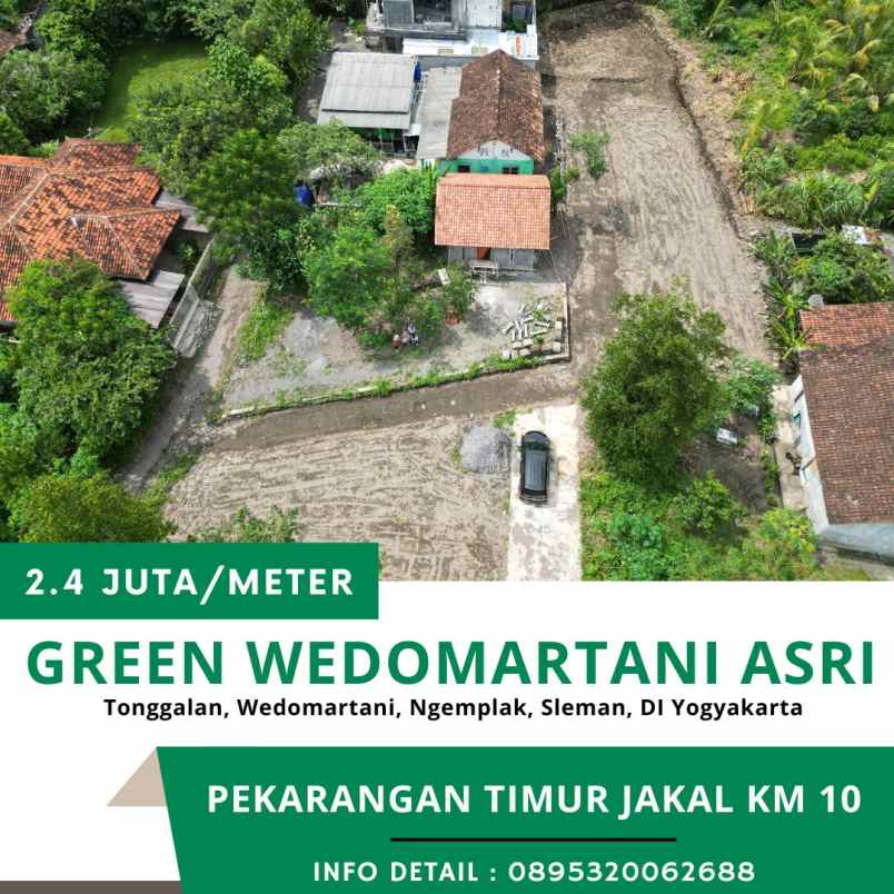 pekarangan 2 4jt meter di wedomartani lokasi strategis