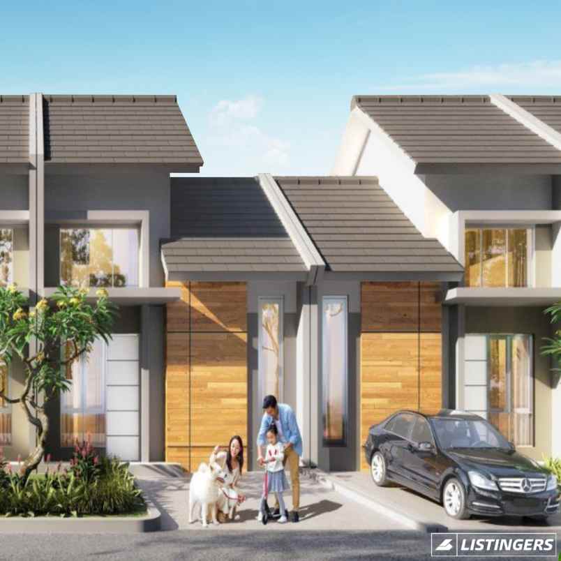 rumah 1 lantai di paradise serpong city 2