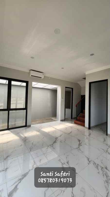 rumah 2 lantai dalam cluster mustika jaya bekasi