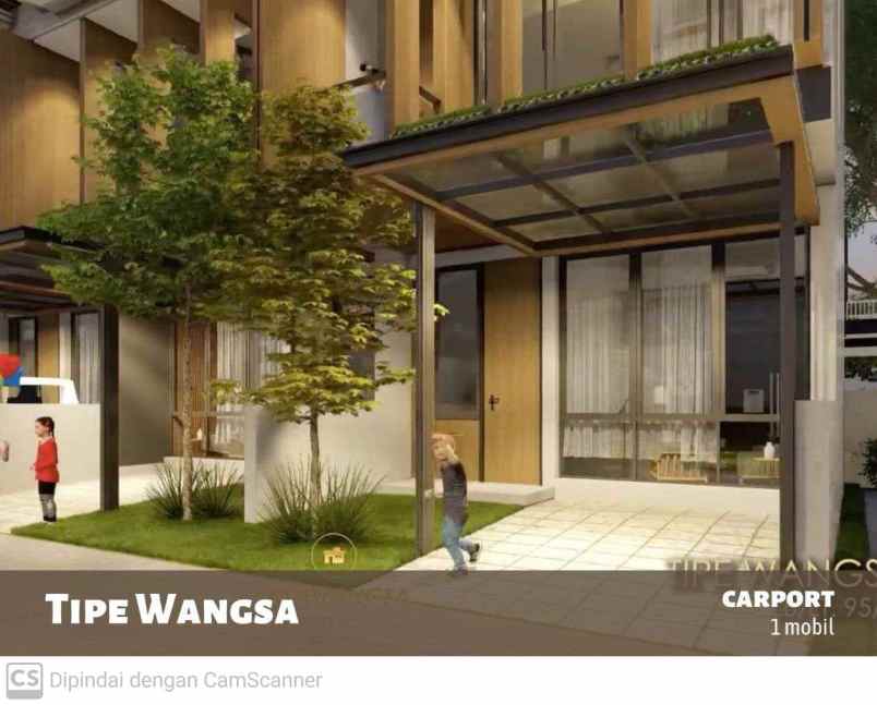 rumah 3 lantai dekat cbd simatupang