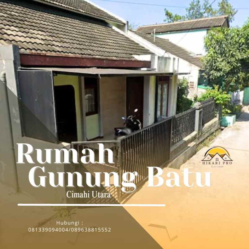 rumah area gunung batu jalan budi siap huni