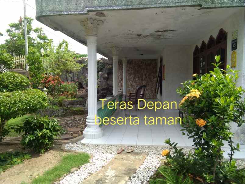 rumah asri 2 lantai di bandar lampung