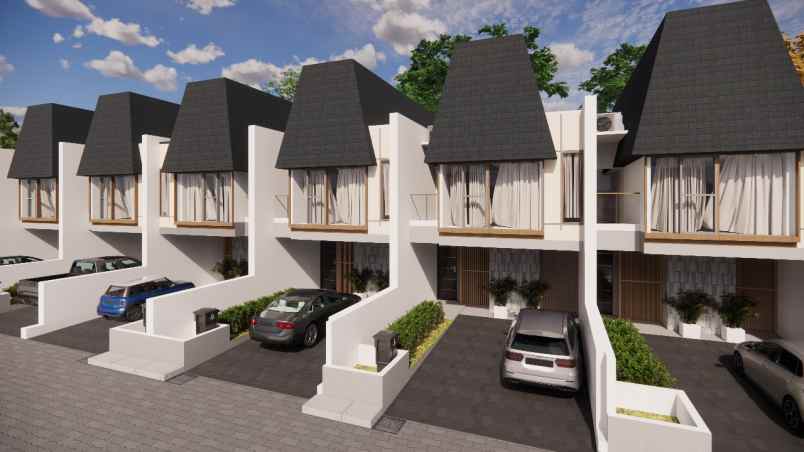 rumah baru 2 lantai di modern hill pondok cabe