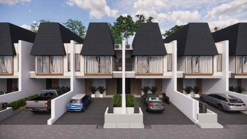 rumah baru 2 lantai di modern hill pondok cabe