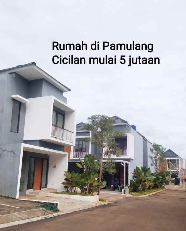 rumah baru fasilitas lengkap shm termurah di pamulang