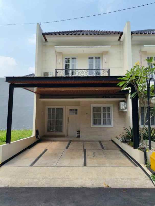 rumah baru nyaman 2 lantai di kawasan sentul bogor