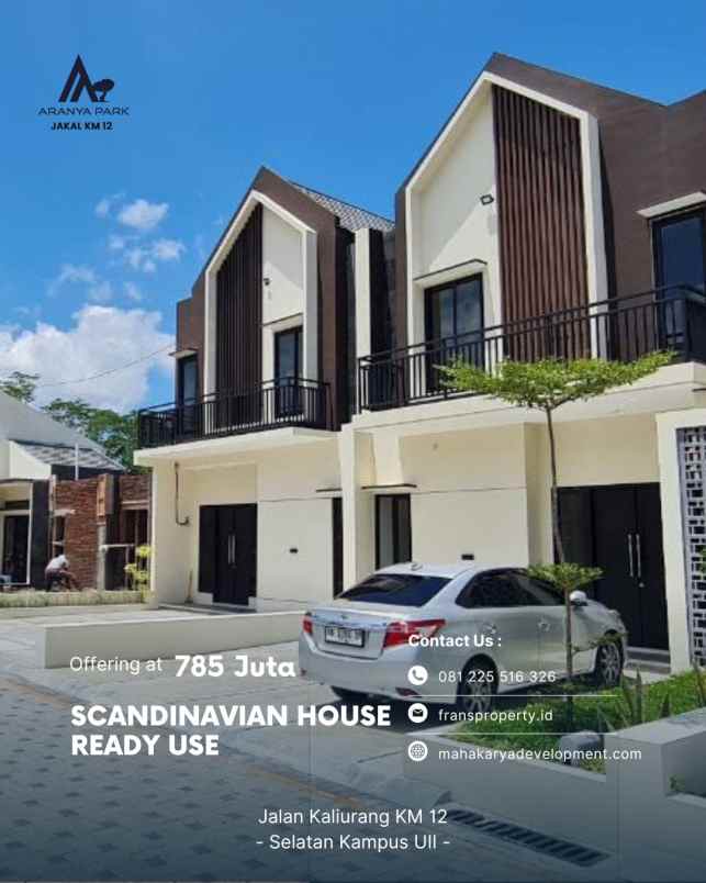 rumah berkelas di kawasan sejuk kaliurang