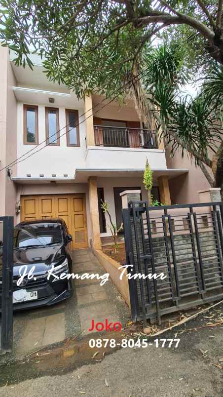 rumah cantik 2 lt termurah jl kemang timur kemang