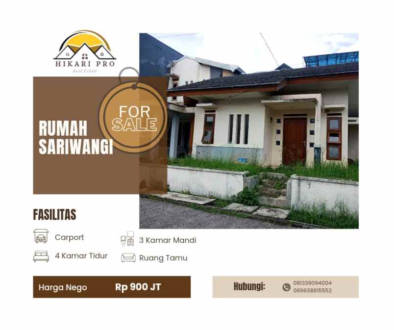 rumah dekat ke sarijadi gerlong