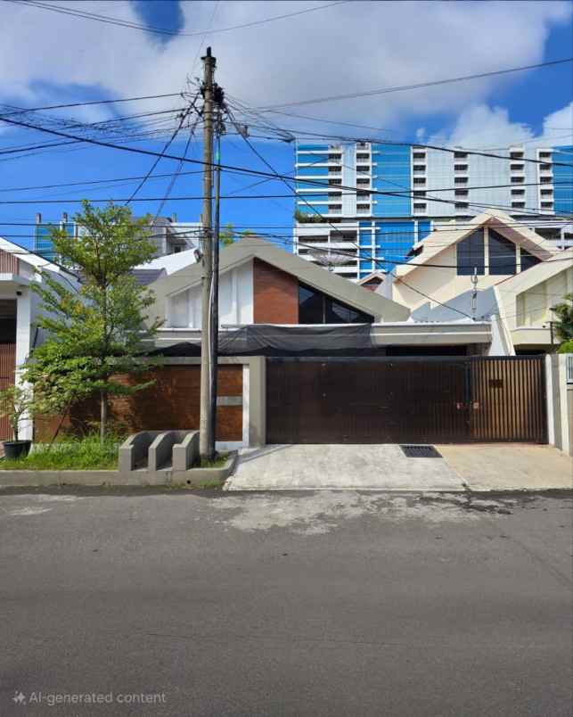 rumah dharmahusada indah timur strategis siap huni