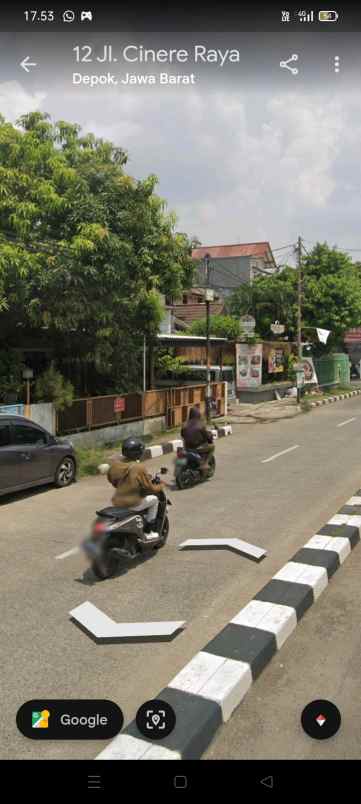 rumah dicinere lokasi strategis cocok buat usaha