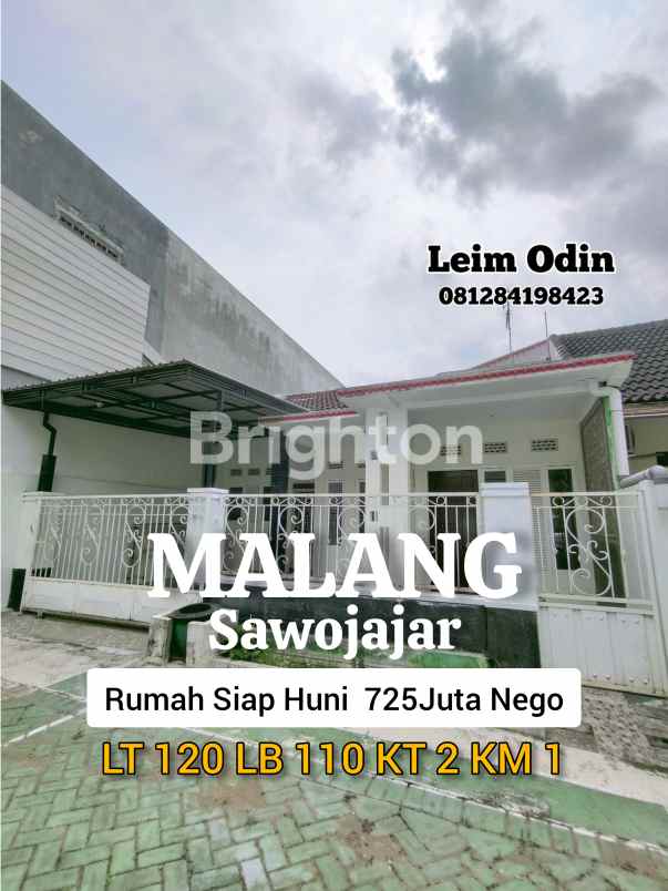 rumah dijual murah sawojajar malang