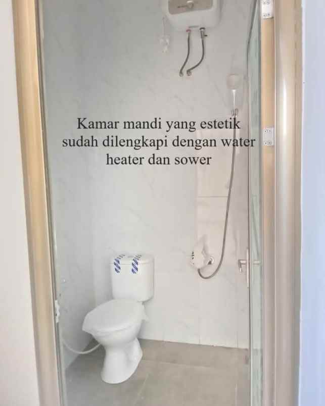 rumah full furnish view gunung salak