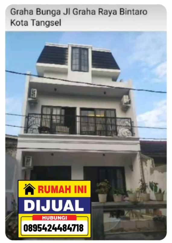 rumah graha bunga bintaro