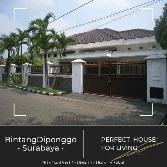 Rumah Bintang Diponggo Surabaya Mewah Dan Elegant