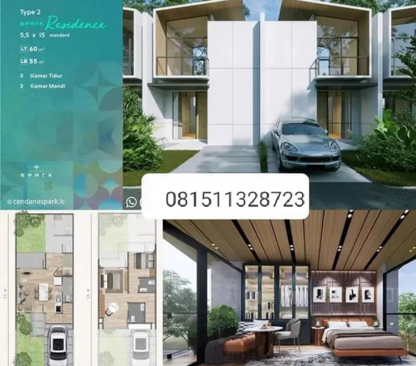 rumah jl boulepard central park