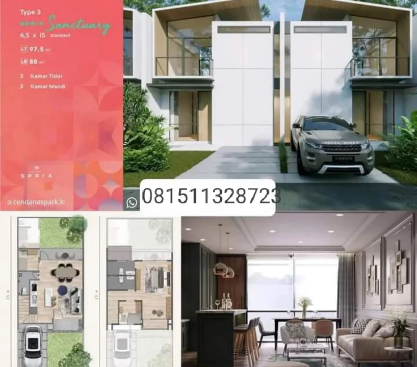 rumah jl boulepard central park