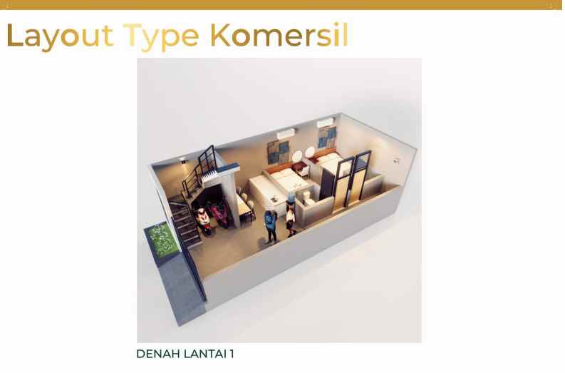 rumah ketintang gayungan 2 lantai lebar 5