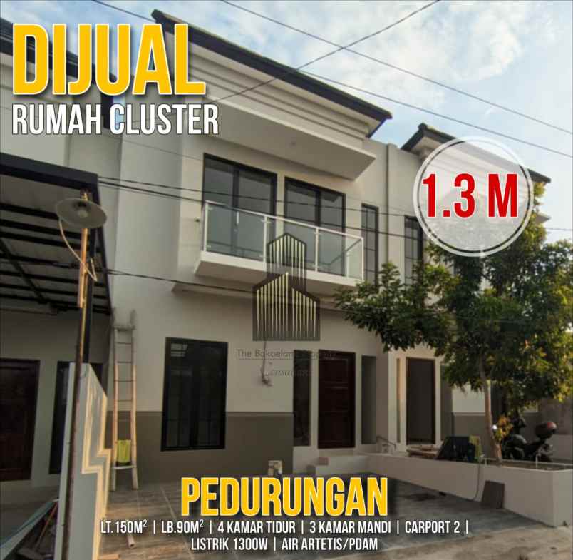 rumah mewah 2 lantai siap huni murah di pedurungan