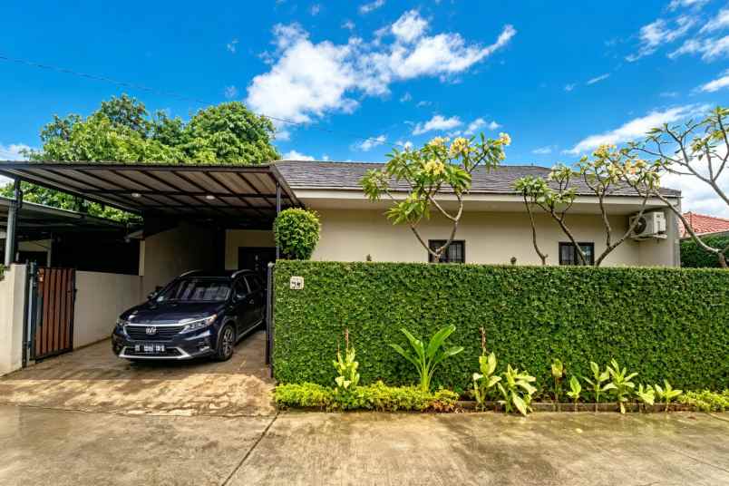 rumah mewah jatiwaringin 1 lantai lt 226 m siap huni