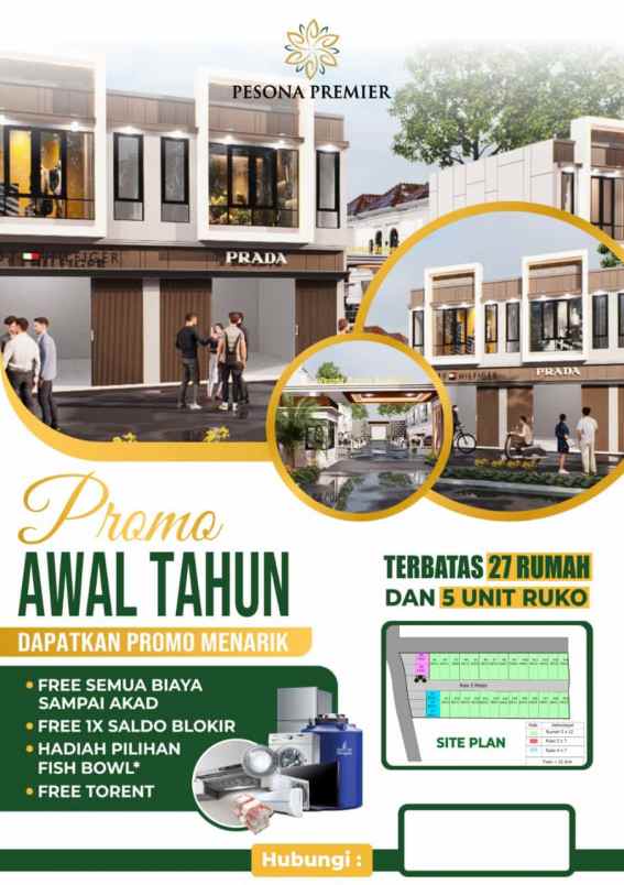 rumah mewah murah 2 lantai di depok