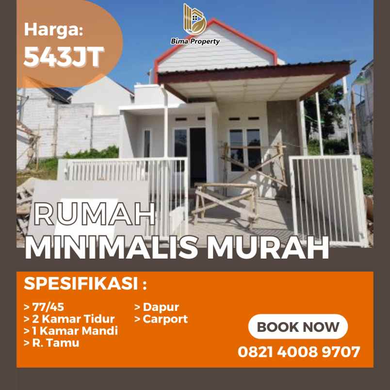 rumah minimalis murah di area lowokwaru