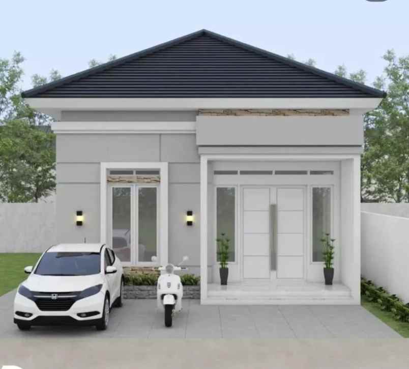 rumah modern murah 6 menit dari kids fun bantul