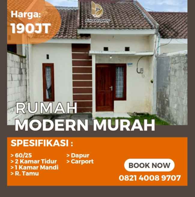 rumah modern murah yang ada di wagir malang