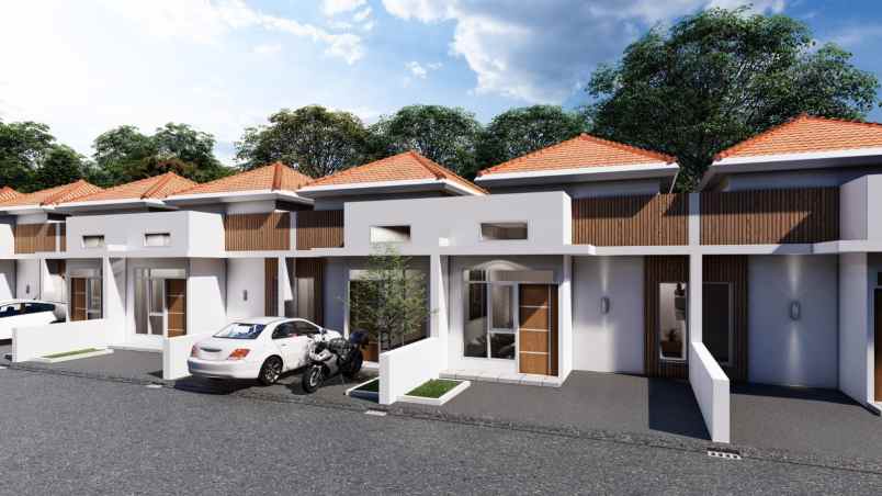 rumah modern tanpa dp0 siap huni sawangan depok