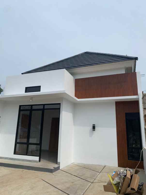 rumah modern tanpa dp0 siap huni sawangan depok