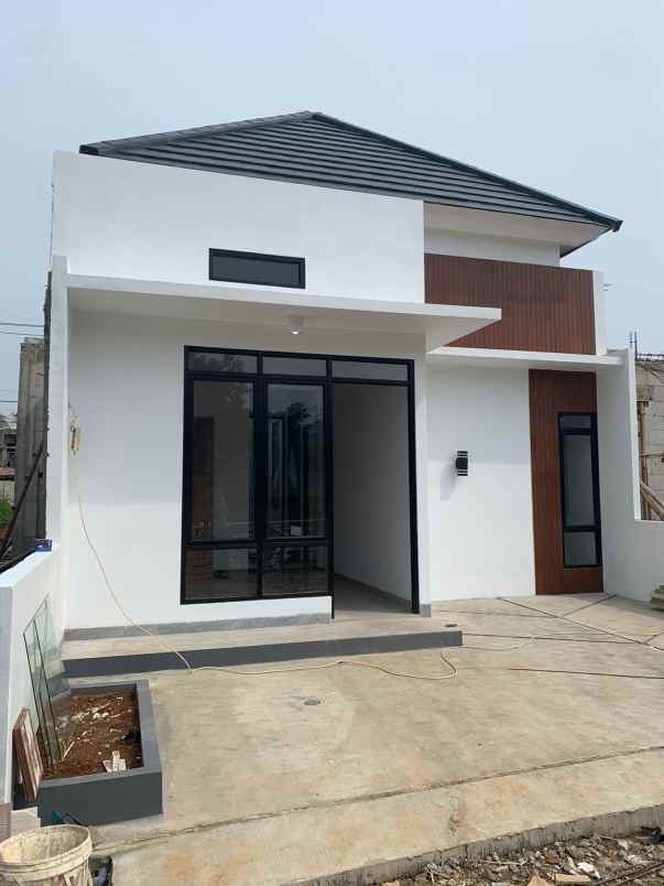 rumah modern tanpa dp0 siap huni sawangan depok