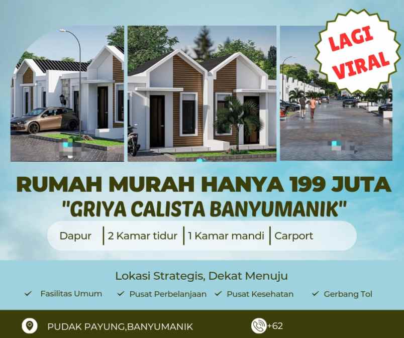 rumah murah di banyumanik semarang griya calista