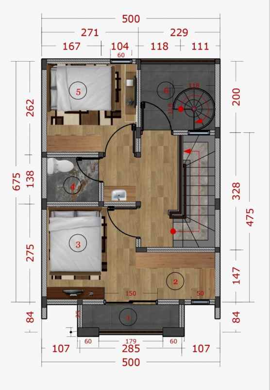 rumah murah komplek tugu cimanggis depok