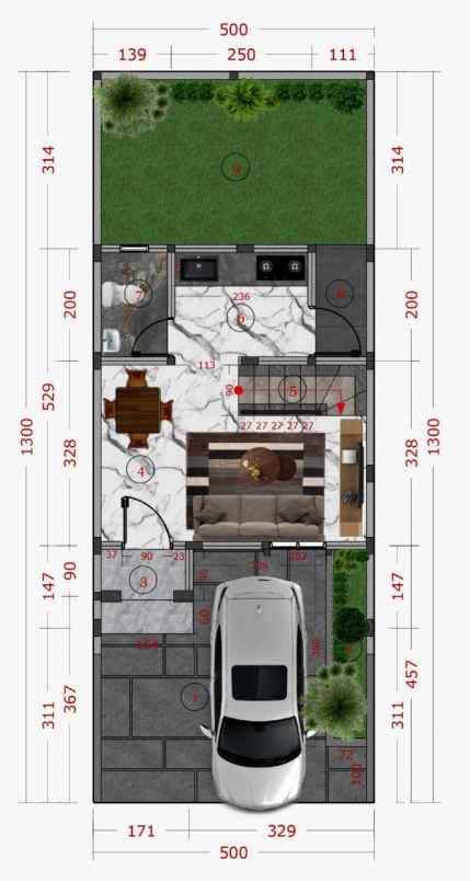 rumah murah komplek tugu cimanggis depok