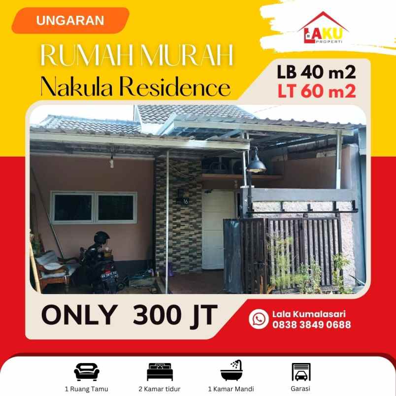 rumah murah second di nakula residence ungaran