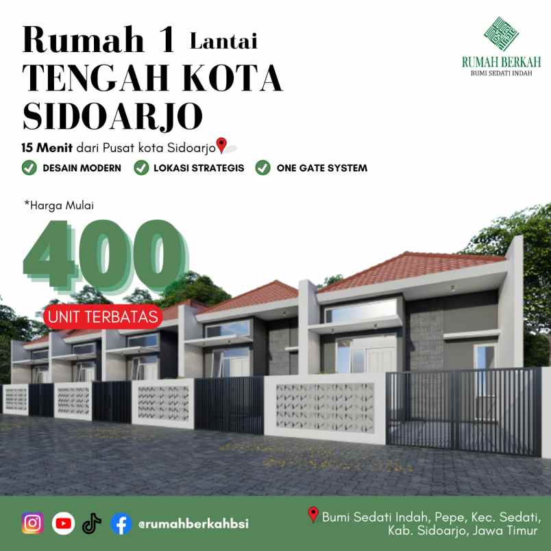 rumah murah sidoarjo rumah baru sidoarjo