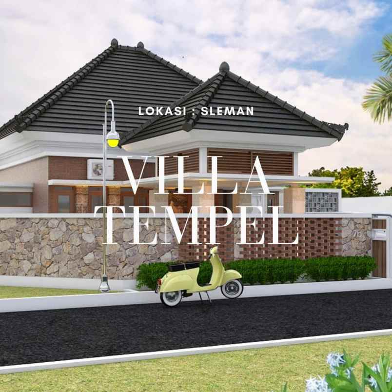 rumah murah tanah luas shm di tempel sleman