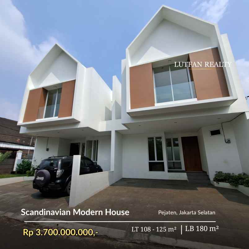 rumah pejaten skandinavian non cluster