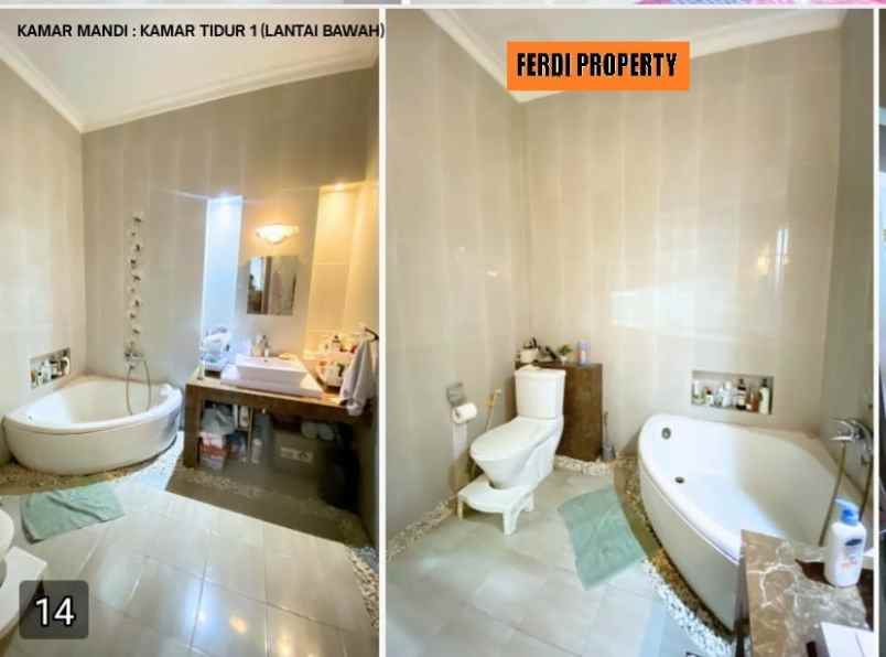 rumah rapi siap huni perumahan citra gran cibubur